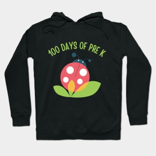 100 Days of Pre-K Teacher Learning Fun Educational Activity Hoodie